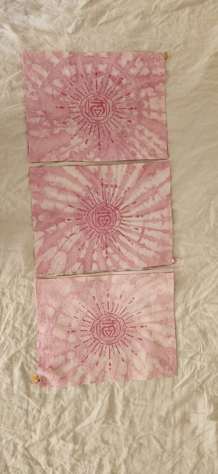 Plusieurs créations textiles NÔMADO
